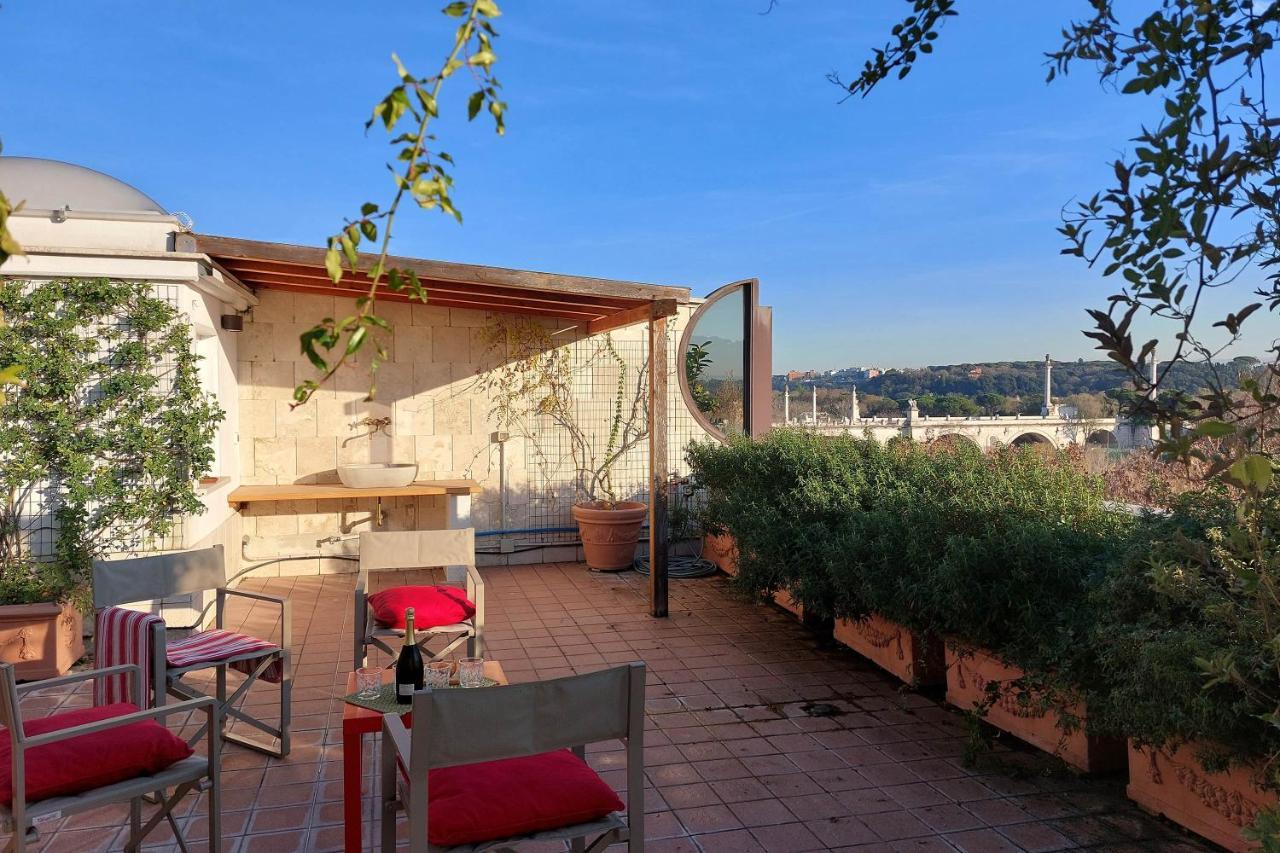 Beautiful Loft In Ponte Milvio With Terrace Διαμέρισμα Ρώμη Εξωτερικό φωτογραφία