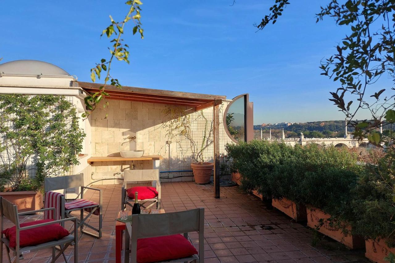 Beautiful Loft In Ponte Milvio With Terrace Διαμέρισμα Ρώμη Εξωτερικό φωτογραφία